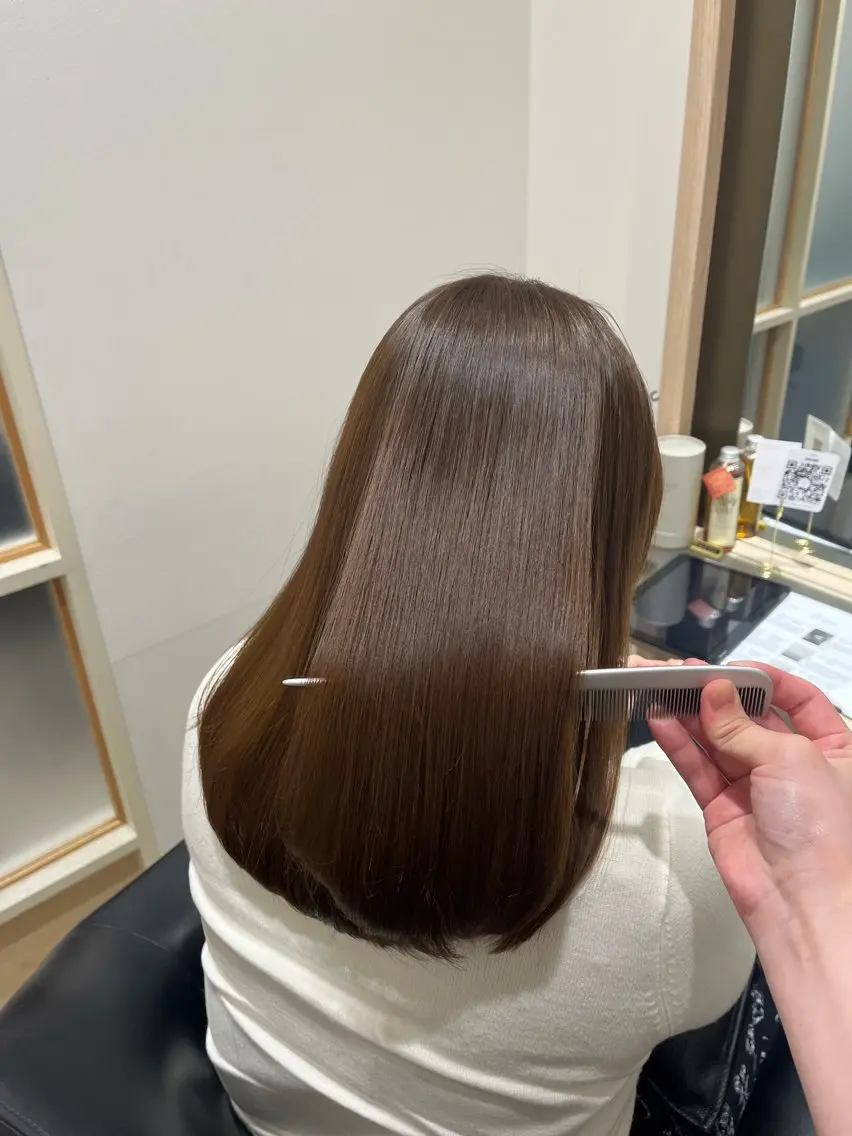 ロング カラー 髪質改善 tocca柏 kurumiのヘアスタイル