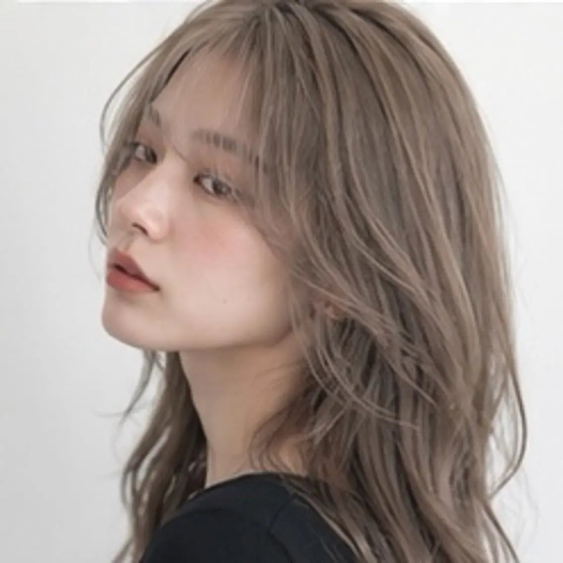セミロング ヘアカラー カット特化 /BLUET/新宿のヘアスタイル