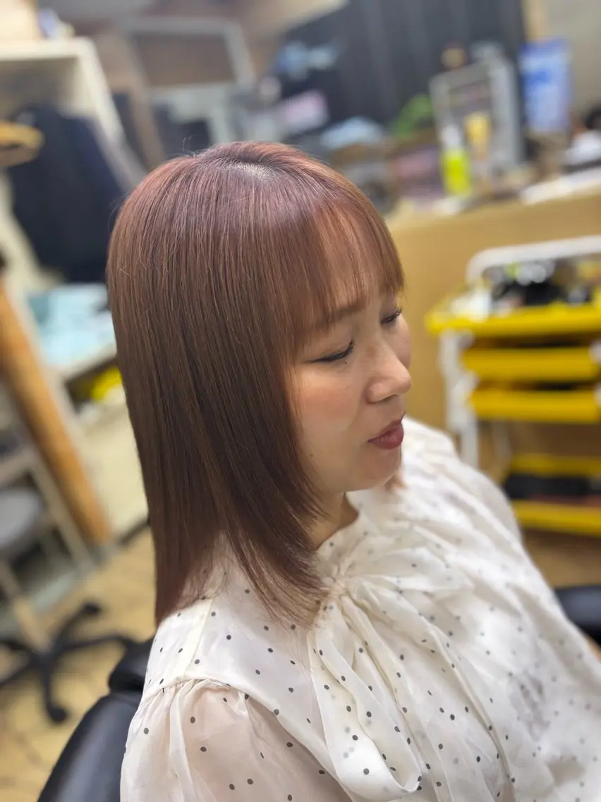 ミディアム ヘアーサロンモンド/ 野村亮一のヘアスタイル