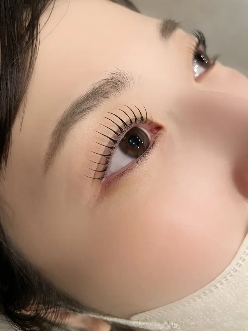 マツエク・マツパ 一重×まつ毛パーマ 眉毛/まつ毛/代官山 アイサロン🌻NAEのマツエク・マツパデザイン
