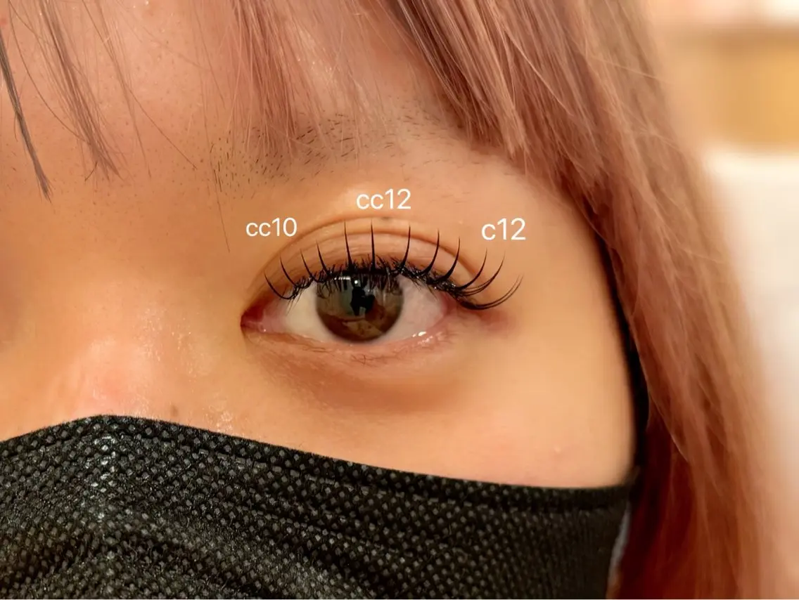 新技術❣️モチ1.5​〜​2倍UP⭐️LEDミンクフラットラッシュ100本コース✨(オフあり希望＆100本以上要相談)の写真