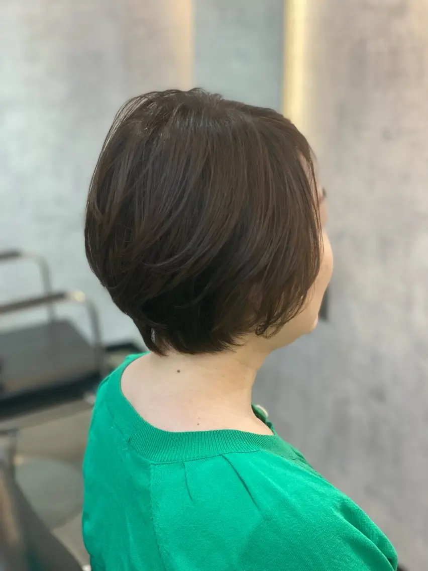 ショート ハンサムショート ショートヘア ひばりヶ丘メンズ カットスパ石井里佳のヘアスタイル