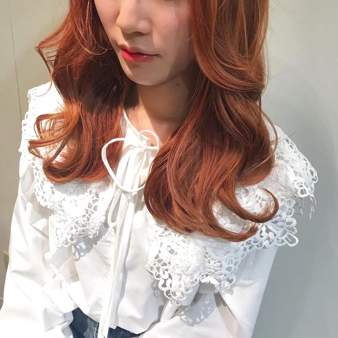 ロング カラー 烏丸韓国ヘア🇰🇷 ayaka🎀のヘアスタイル