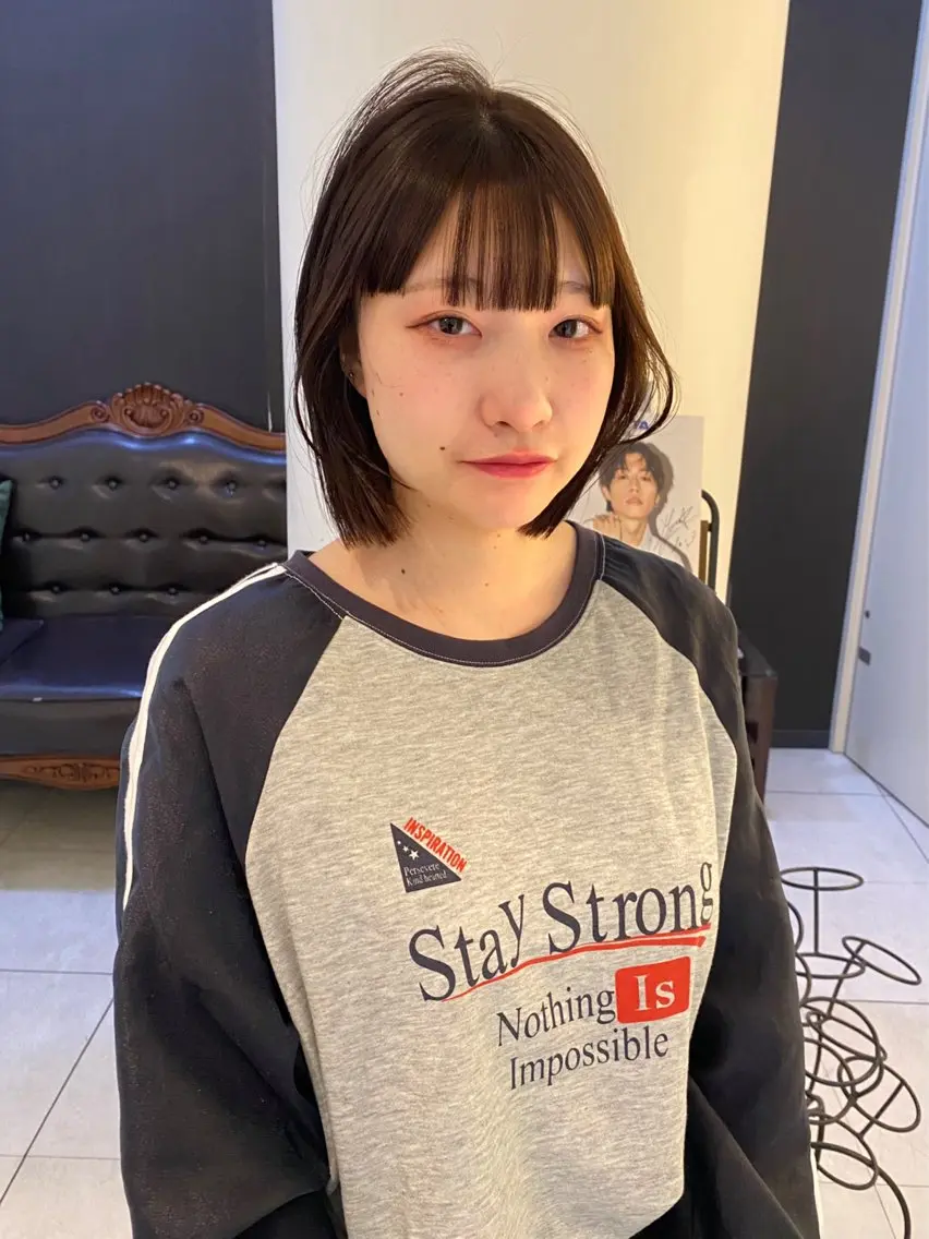 ショート カラー カット ヘアカラー トリートメント mai / linoah˚✧のヘアスタイル