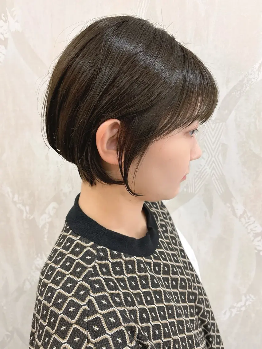 ショート カラー ショートヘア 原田 健斗のヘアスタイル