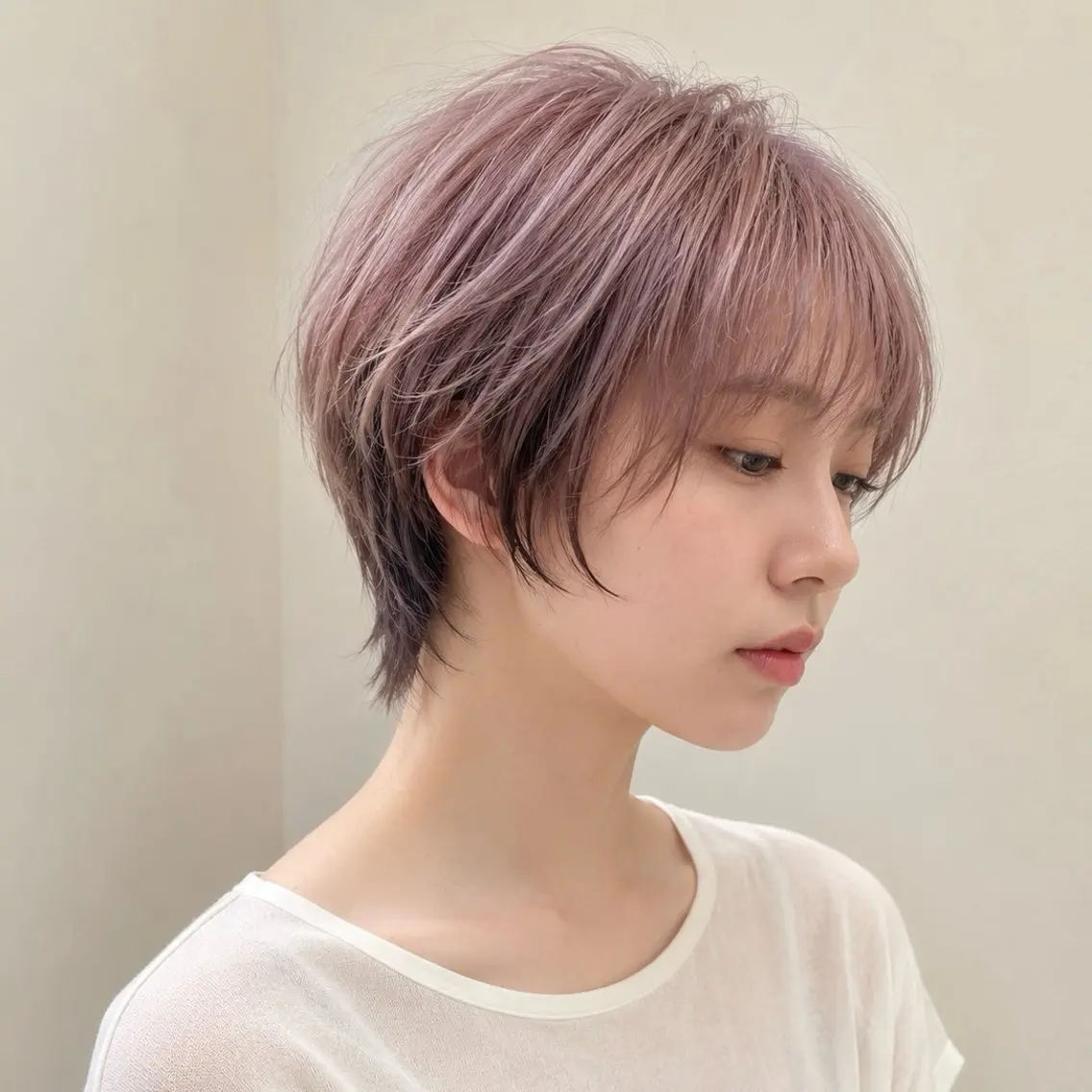 ショート カラー HAREru. モデル募集【戸塚】のヘアスタイル