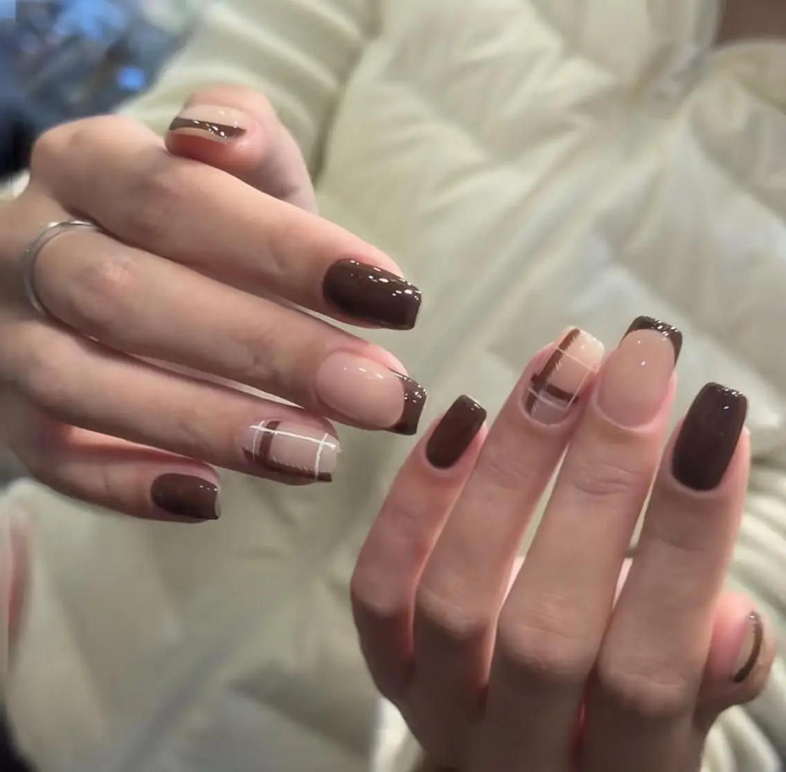 ネイル ハンドネイル ハンドケア 🍑 momo_nailのネイルデザイン