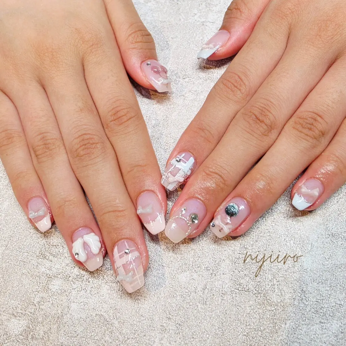 ネイル ハンドネイル nijiiro🌈 サトウのネイルデザイン