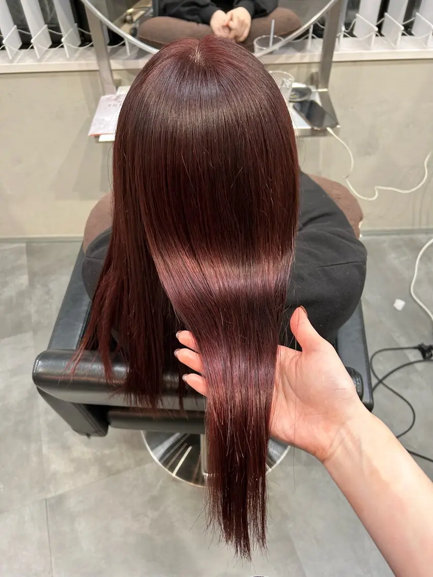 ロング カラー ヘアカラー Haru/THREE …by velvetのヘアスタイル