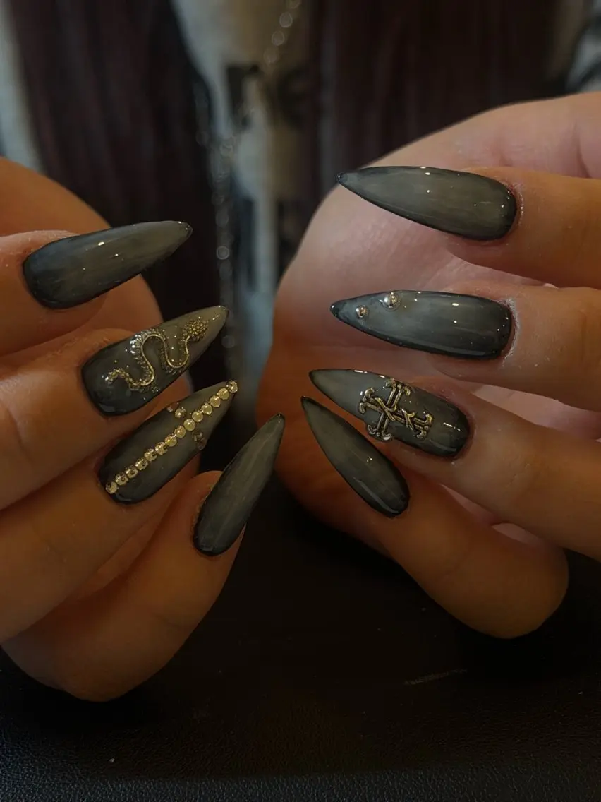 ネイル ハンドネイル なぽ ❤︎長さだし / 韓国nailのネイルデザイン