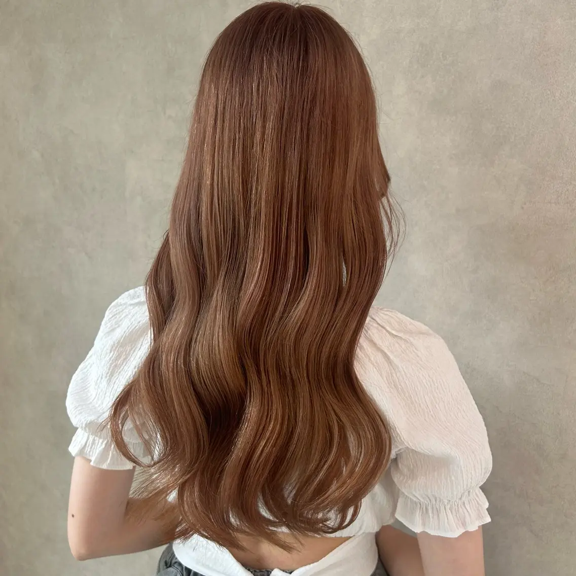 ロング カラー ベージュカラー ブリーチ ミルクティーベージュ ヘアカラー 透明感カラー🫧 /有野ひかりのヘアスタイル