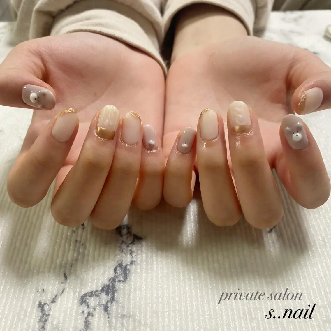 ネイル ハンドネイル フットネイル s..nail / MORITAのネイルデザイン