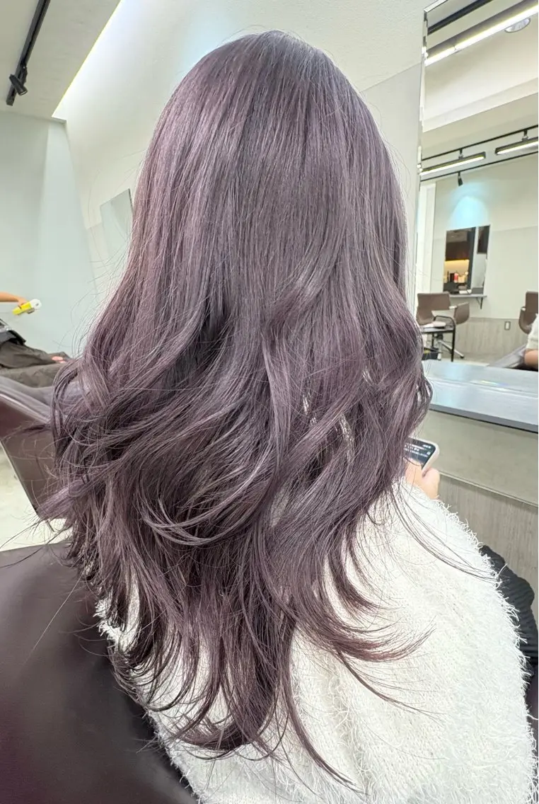 カラー ユイ☆レイヤー/ ブリーチ卒業カラーのヘアスタイル