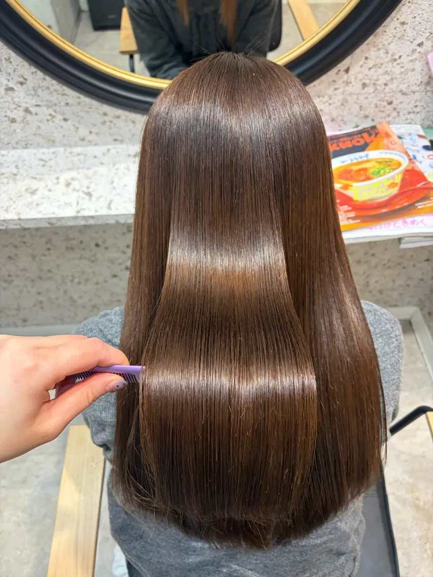 縮毛矯正 [lani ] konatsuのヘアスタイル