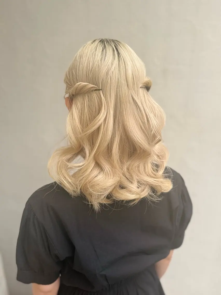 セミロング ヘアセット MIREI / モデル様募集中🎀のヘアスタイル