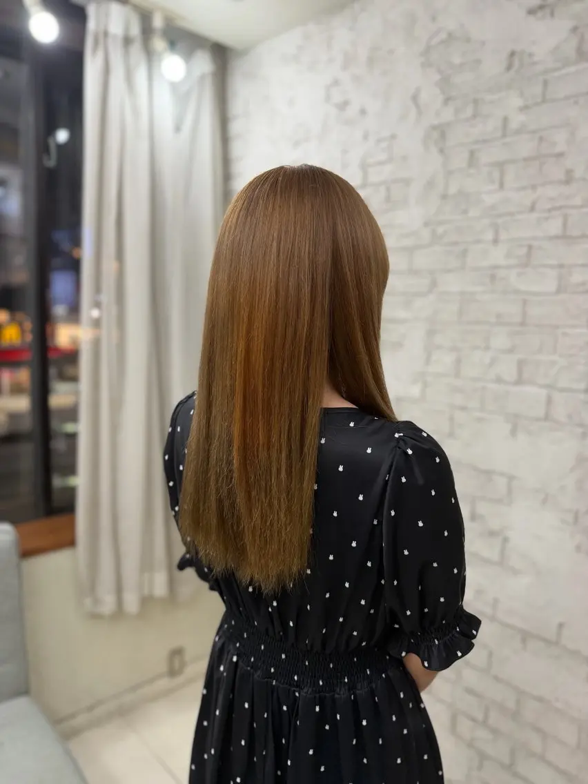 ロング 🫐ブリーチモデル /RURI🌙のヘアスタイル