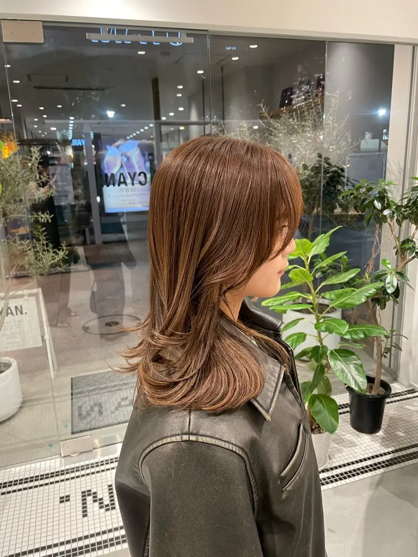 minimo当日限定【似合わせカット＋トレンドカラー】¥4950  (胸下から+2200円)の写真