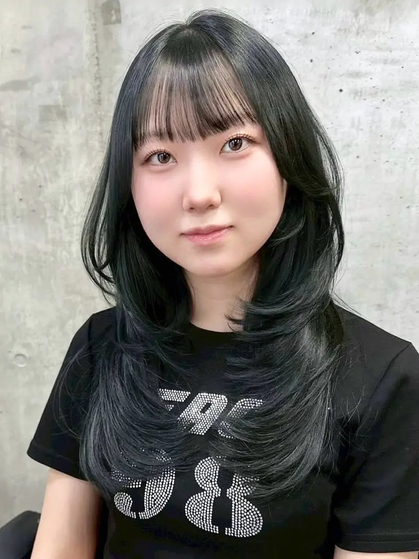 ロング カラー XELM高崎 nearaのヘアスタイル