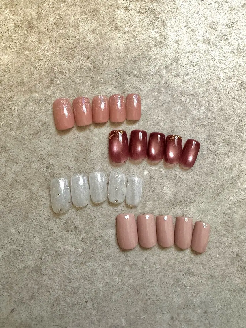 ネイル シンプルネイル 🫧🎀nachi 🎀🫧のネイルデザイン