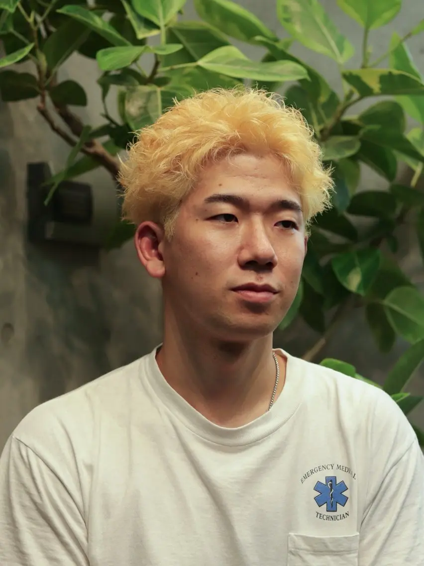 ショート カラー メンズ スパイキーショート ショートヘア カット ヘアカラー メンズ特化美容師 /たけしのヘアスタイル