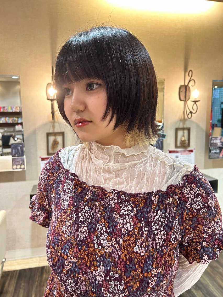 ミディアム わかまつ　ももみ 🕊️/ヘアセットのヘアスタイル
