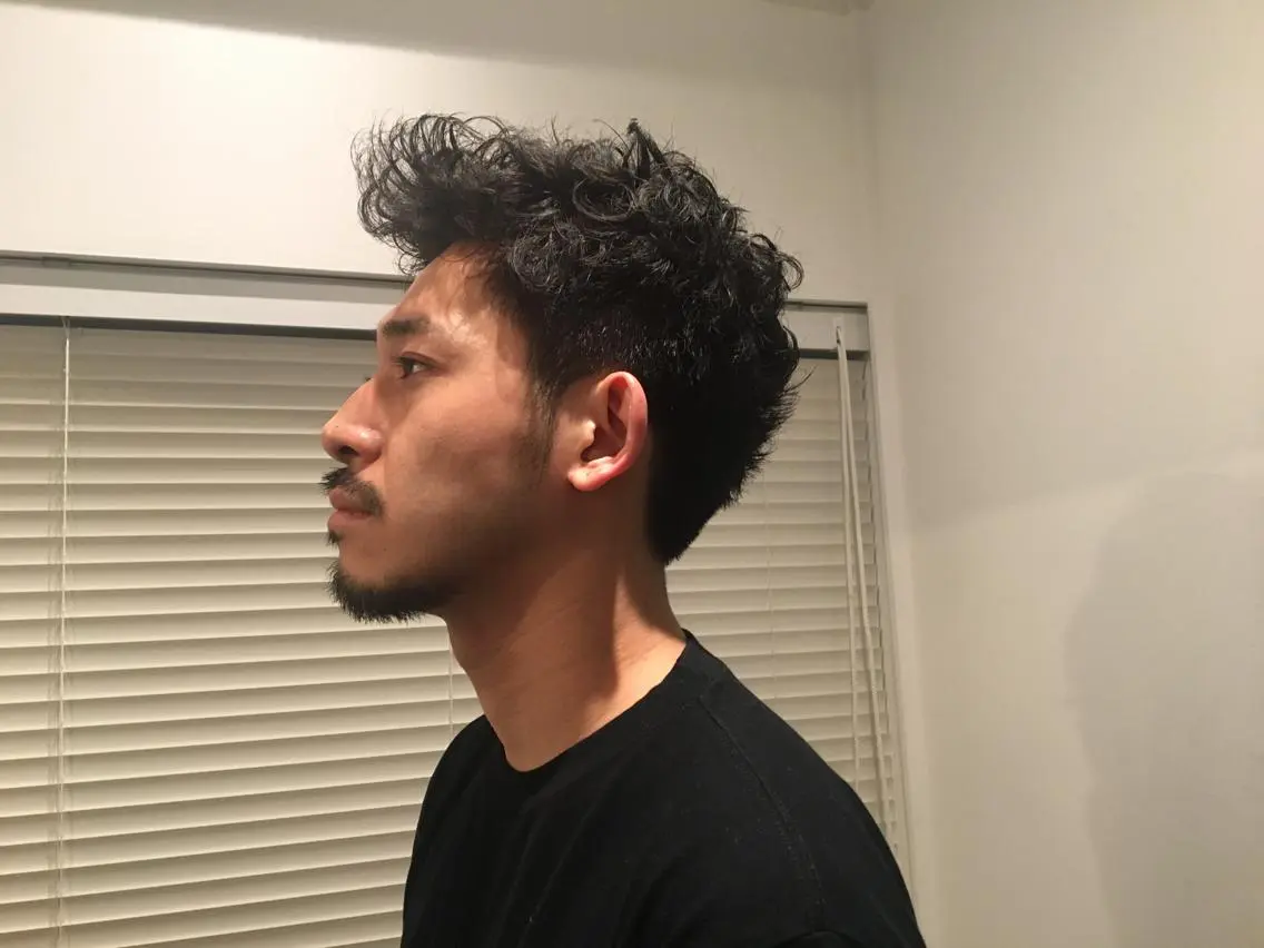 パーマ メンズ 中牧 亜弥のヘアスタイル