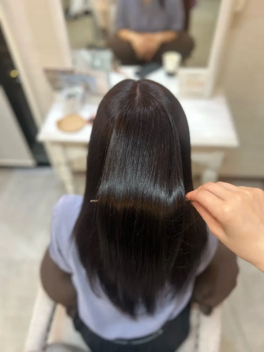 ロング She2/髪質改善/ カラーモデル募集中のヘアスタイル