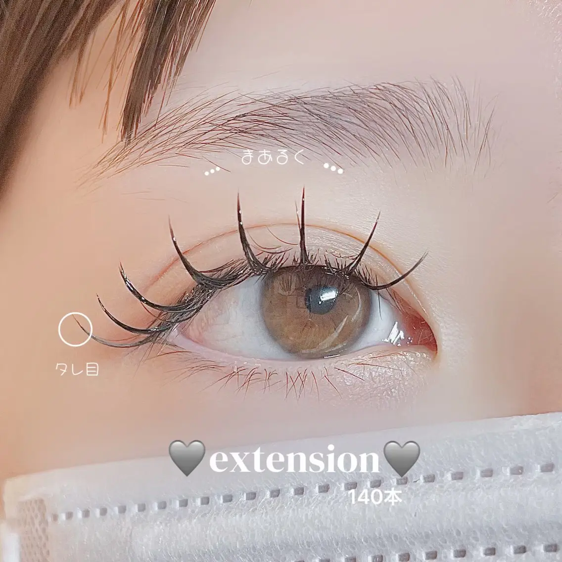 マツエク・マツパ soo lash room yuukaのマツエク・マツパデザイン