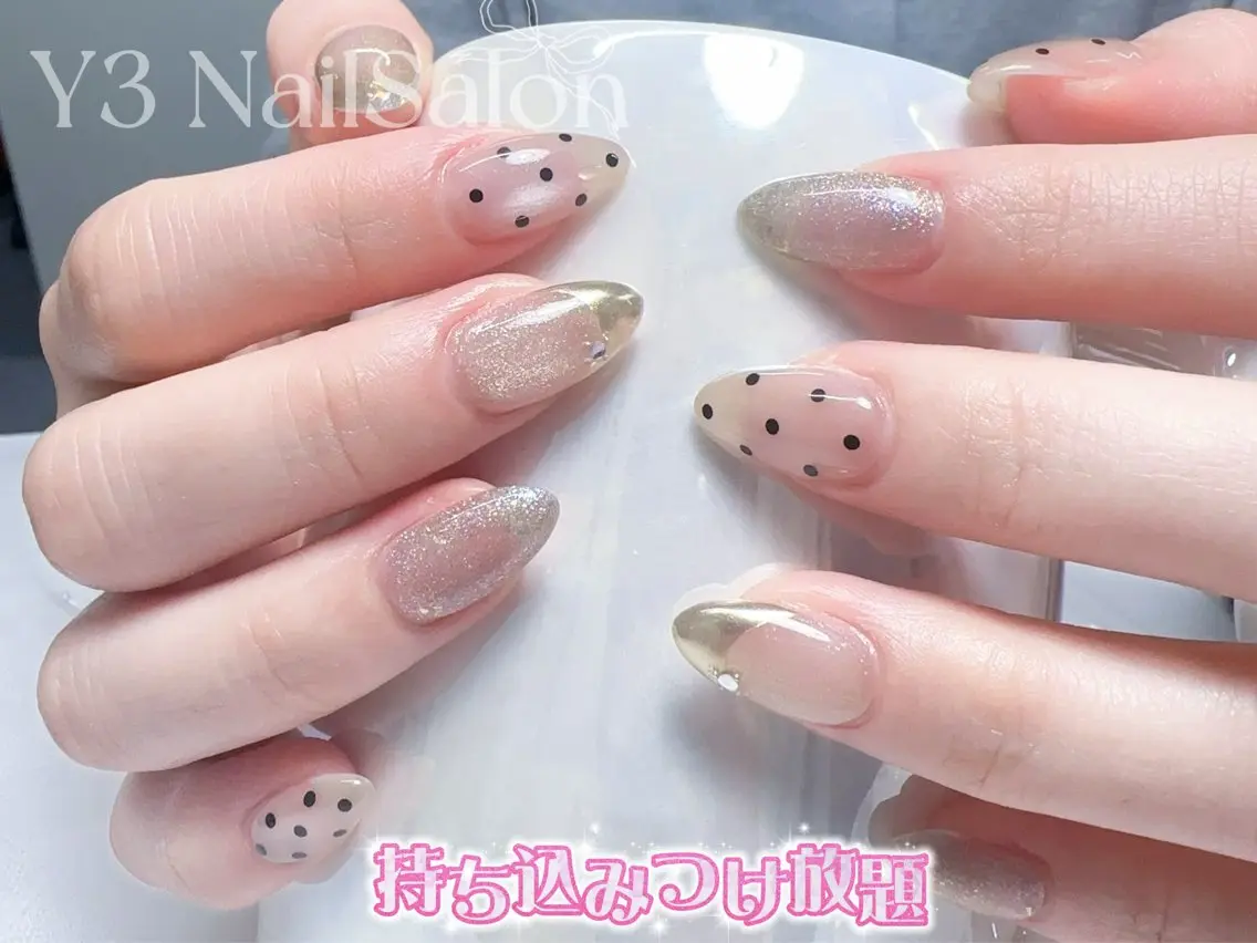 ネイル 持ち込み ハンドネイル Y3 NailSalonのネイルデザイン