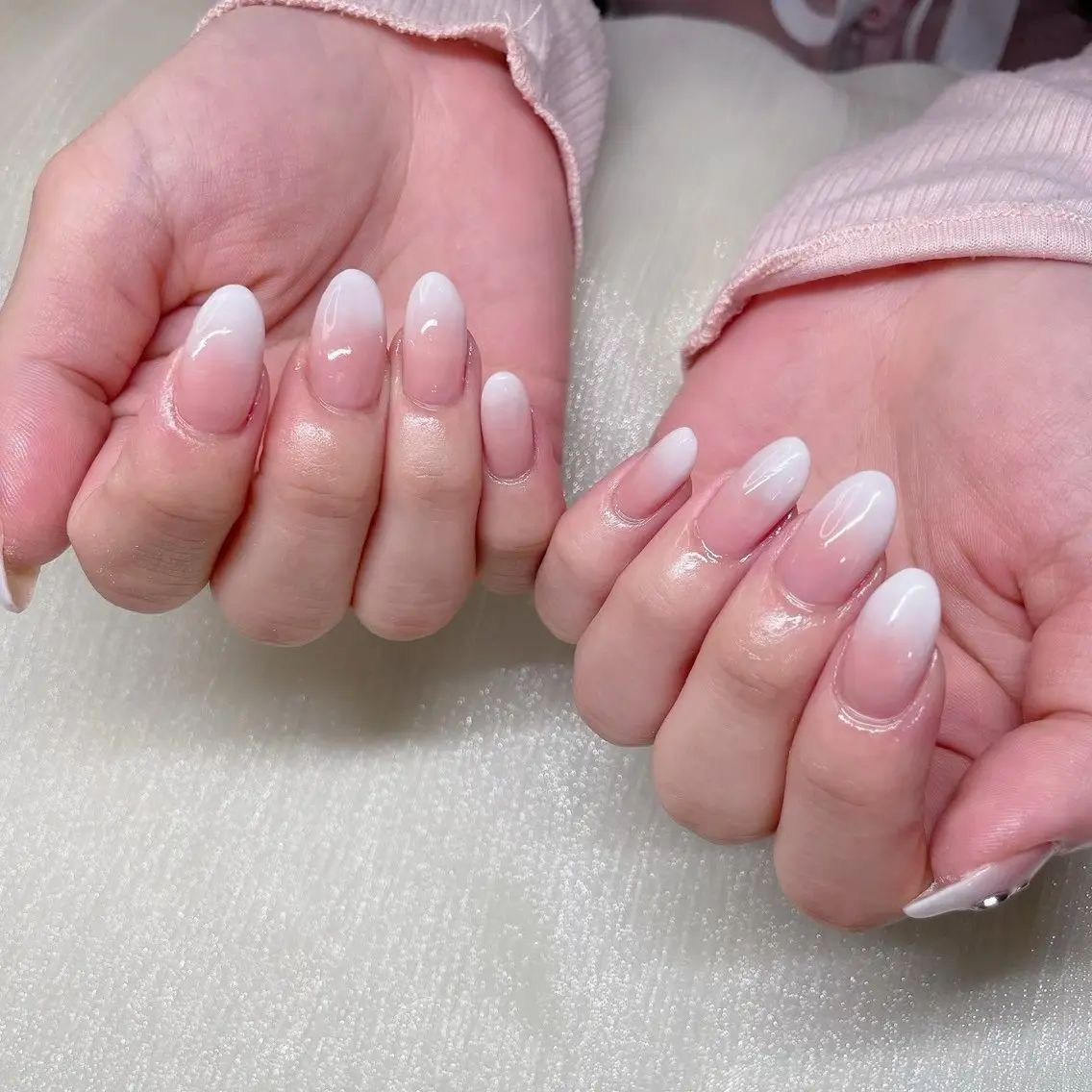 ネイル 長さ出し ハンドネイル Nailist suzuのネイルデザイン