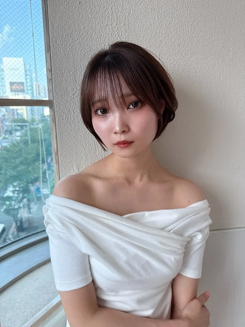 ショート レイヤー/ 新宿/表参道/ミツキのヘアスタイル