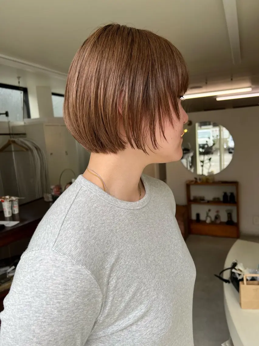ショート 小林 美咲のヘアスタイル