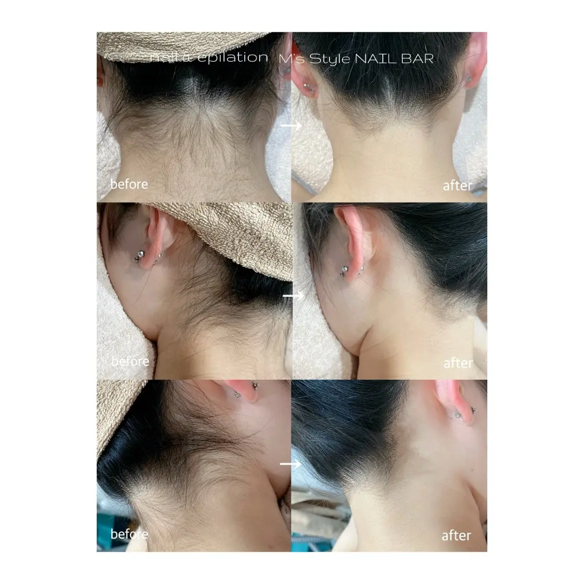 脱毛 M's Style NAIL BARのネイルデザイン