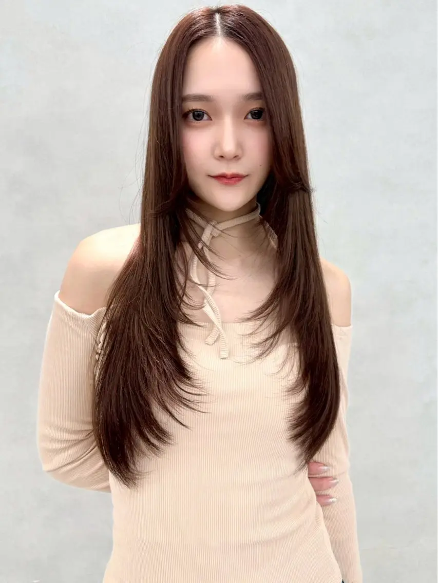 ロング 縮毛矯正/髪質改善 ⭐️レイヤーの達人悟のヘアスタイル
