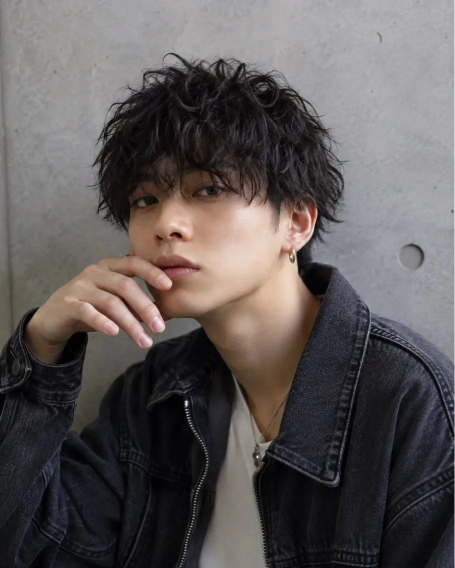 ショート パーマ メンズ メンズパーマ 似合わせカット カット パーマ トリートメント 🔮メンズ縮毛矯正 メンズパーマ💎竹永のヘアスタイル