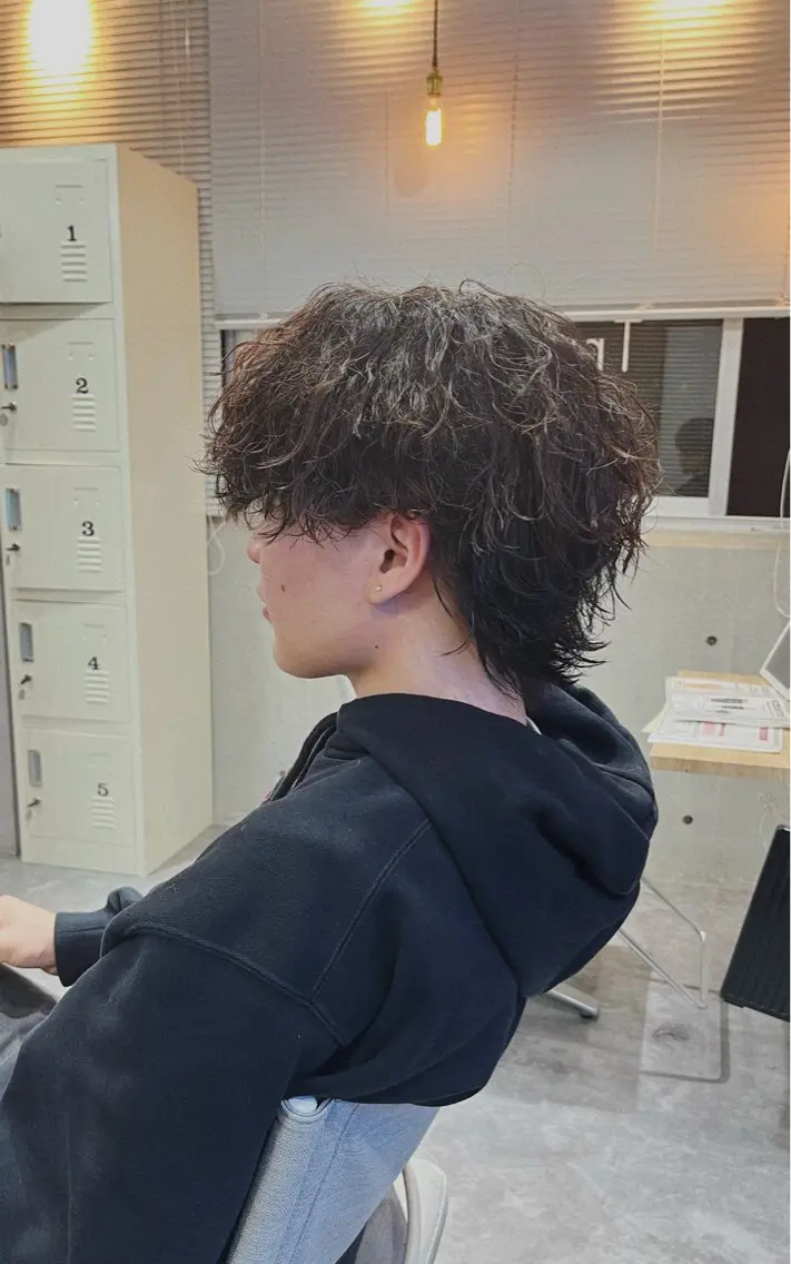 パーマ メンズ メンズパーマ 波巻きパーマ カット パーマ 🔥メンズ特化美容師 /泉壱恵🔥のヘアスタイル