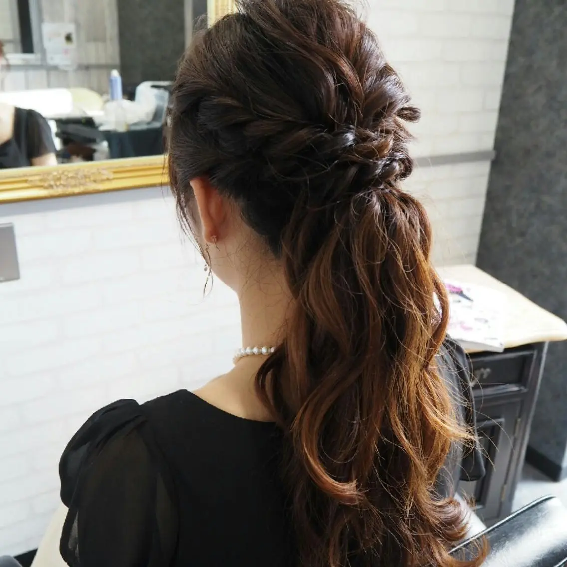ロング ヘアアレンジ solon船橋2nd Amiのヘアスタイル