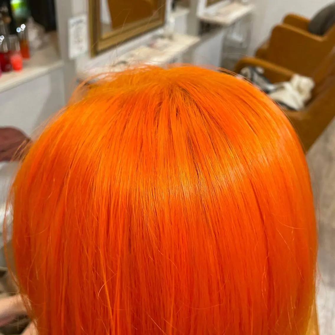 カラー オレンジ 🎀 MIYUKIのヘアスタイル