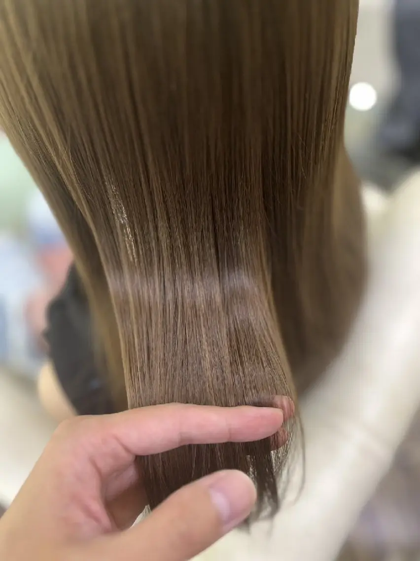 カラー ミディアム ハイライトカラー ハイライト トリートメント ナオ ヤのヘアスタイル