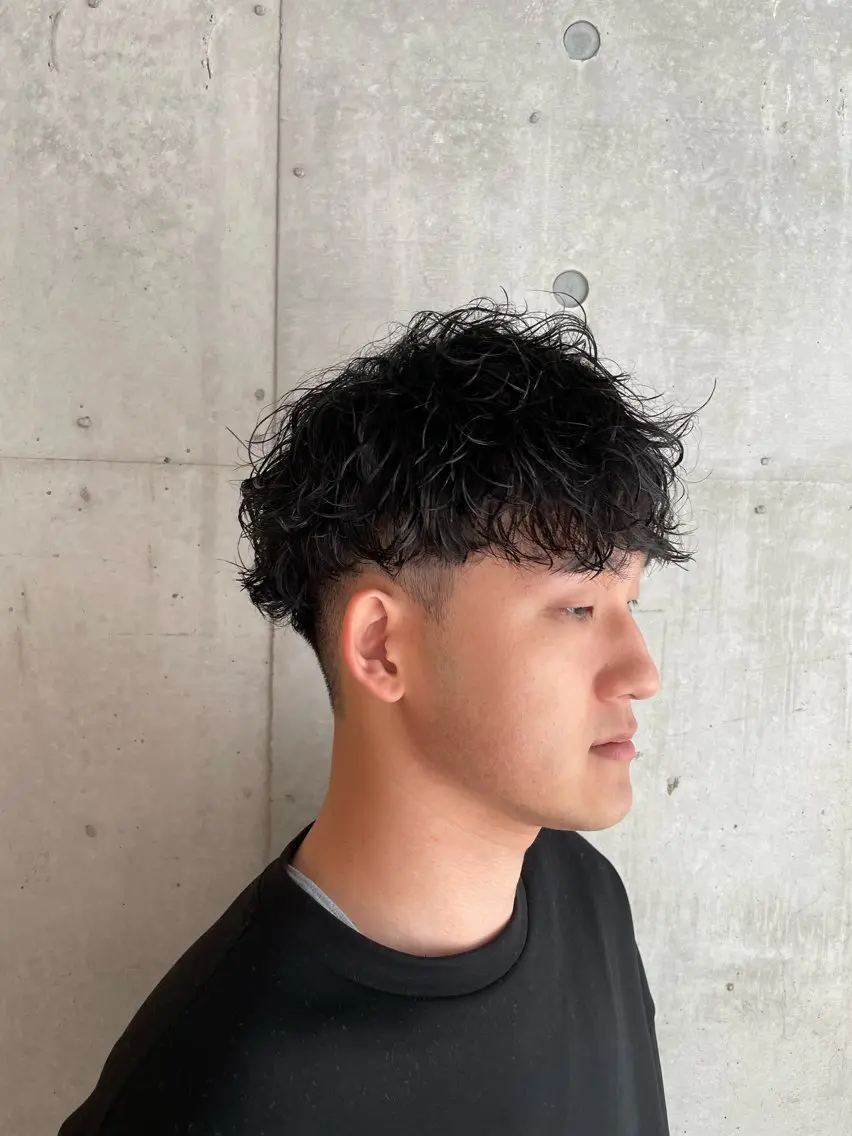 ショート パーマ メンズ カット パーマ トリートメント 🔥メンズ特化パーマ 🦖増田弘明🦖のヘアスタイル