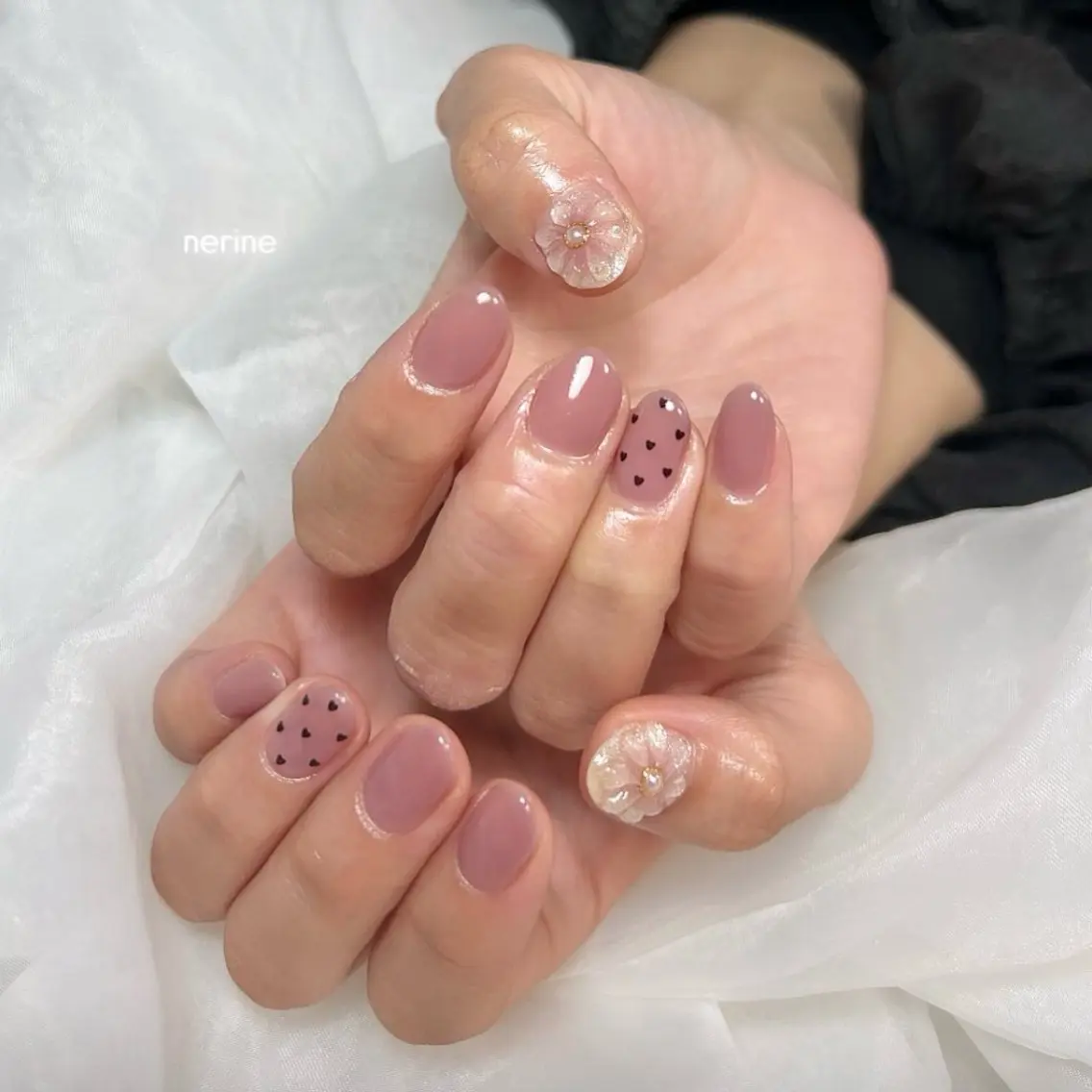 ネイル ハンドネイル nail salon nerineのネイルデザイン