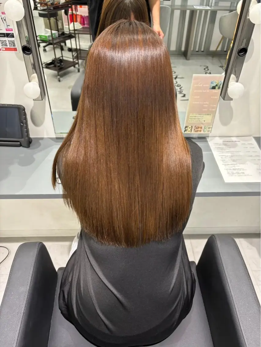 ロング ショートボブ ボブ ハッシュカット ハイライト 髪質改善 荒金 大翔のヘアスタイル