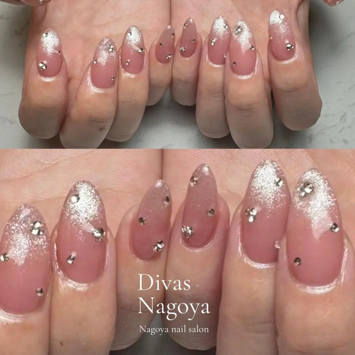 ネイル 長さ出し ジェルネイル 韓国ネイル マグネットネイル 持ち込み 💖D.d nail Sakae 💖のネイルデザイン