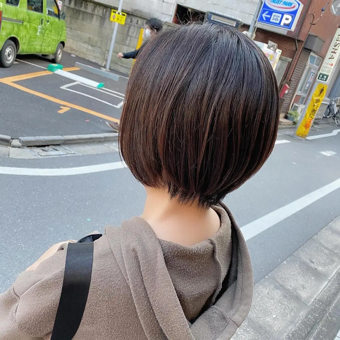 ショート ショートボブ 丸みショート ボブ 髪質改善 ショートヘア 髪質改善特化 安東駿介のヘアスタイル