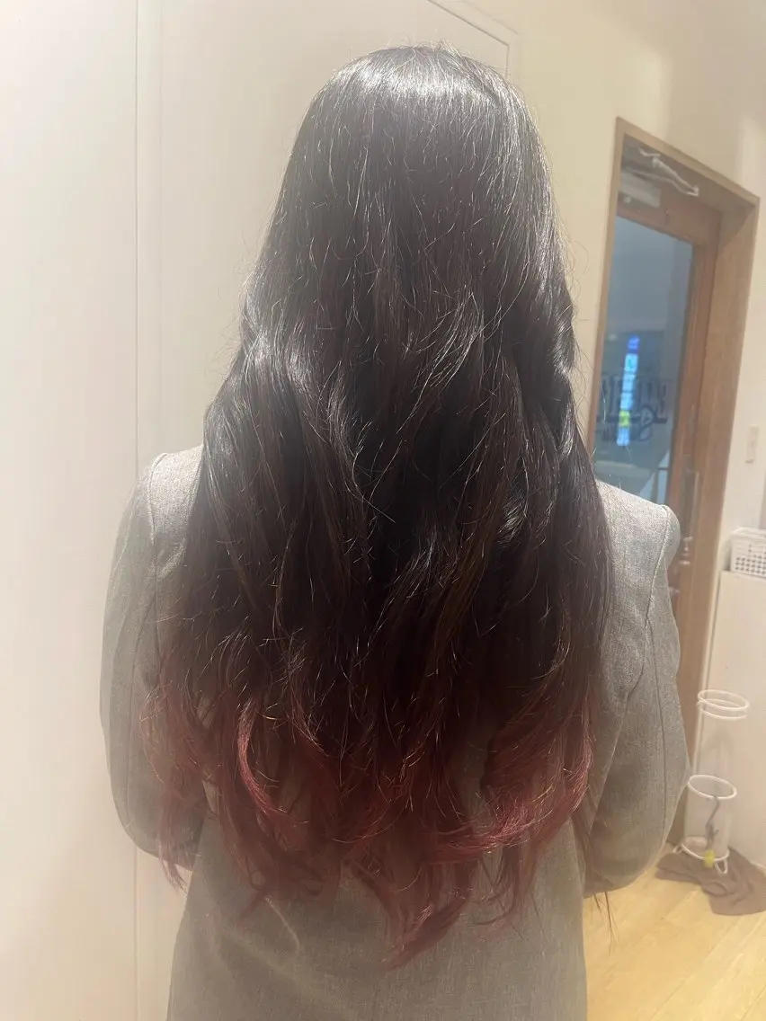 ロング カラー 新宿/吉松 大輝のヘアスタイル