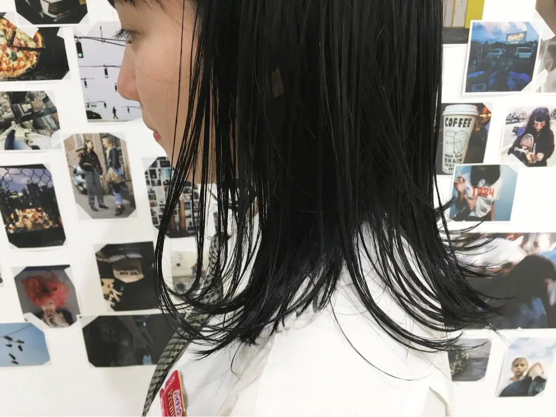ミディアム カラー イシマル ナオヤのヘアスタイル
