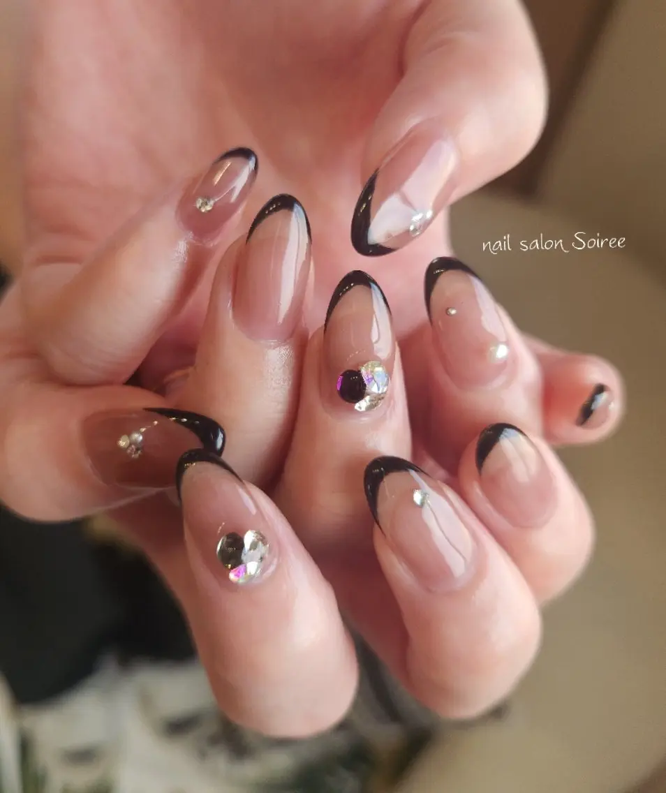 ネイル フレンチネイル オフのみ(ネイル) nail salon Soireeのネイルデザイン
