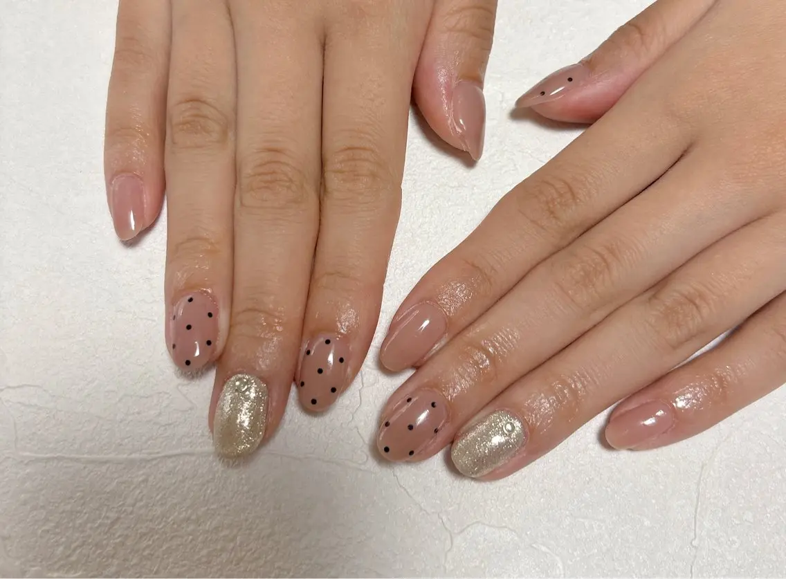 ネイル オーロラネイル フットネイル フレンチネイル ジェルネイル 韓国ネイル mogunail &blowのネイルデザイン