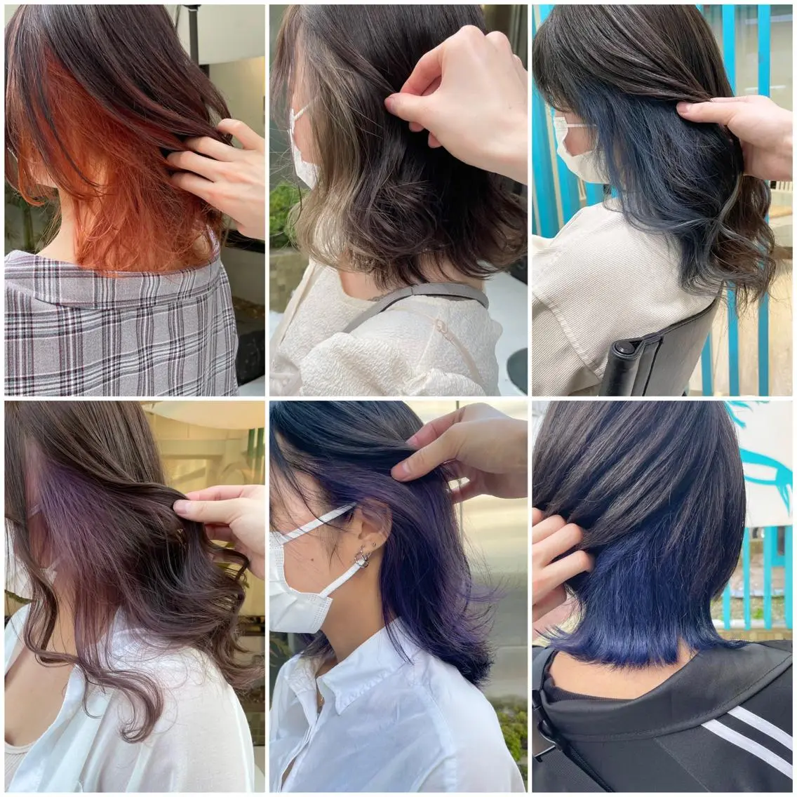 カラー インナーカラー カット ヘアカラー トリートメント 佐藤 魁人のヘアスタイル