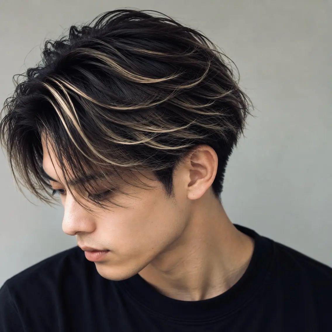【男性限定】メンズカット+ハイライト+トリートメントの写真